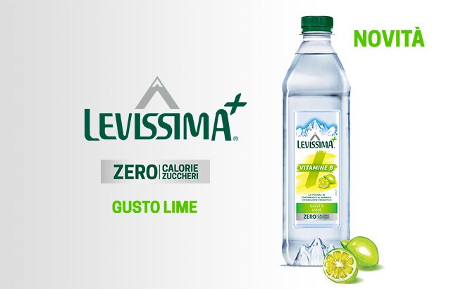 Bottiglia Levissima Vitamine B gusto lime Bottiglia Levissima Vitamine B gusto lime