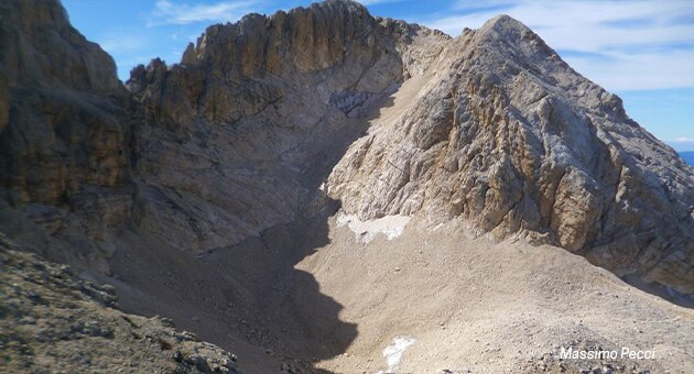 Ghiacciaio del Calderone – Gran Sasso Ghiacciaio del Calderone – Gran Sasso