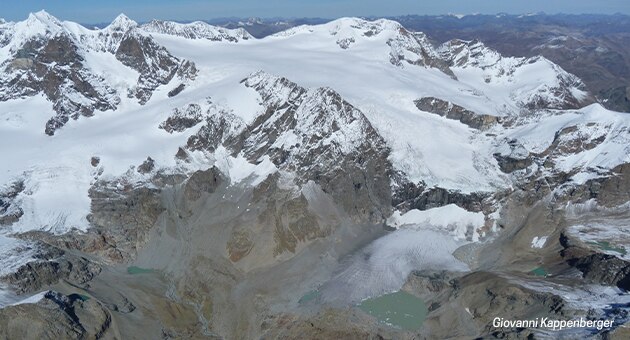 Ghiacciaio Fellaria Orientale - Val Malenco Ghiacciaio Fellaria Orientale - Val Malenco
