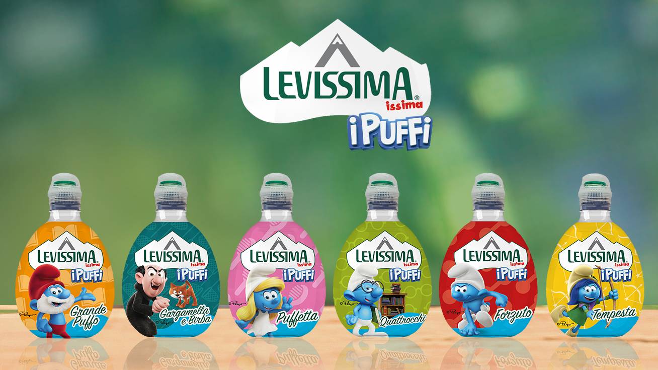 Acqua Levissima Issima in bottiglia da 33 cl per bambini