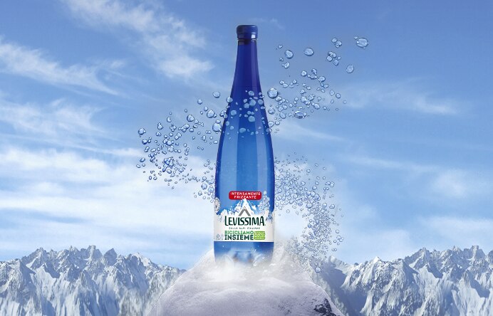 Acqua Frizzantissima bottiglia 1-Lt Levissima Acqua Frizzantissima bottiglia 1-Lt Levissima