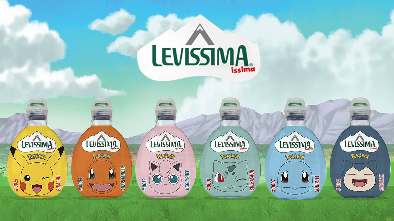 Acqua Levissima Issima in bottiglia da 33 cl per bambini