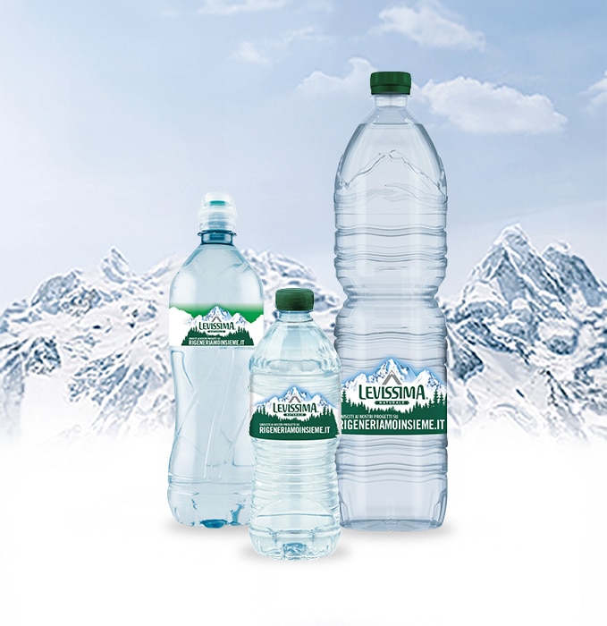 Tre Bottiglie Di Levissima Naturale