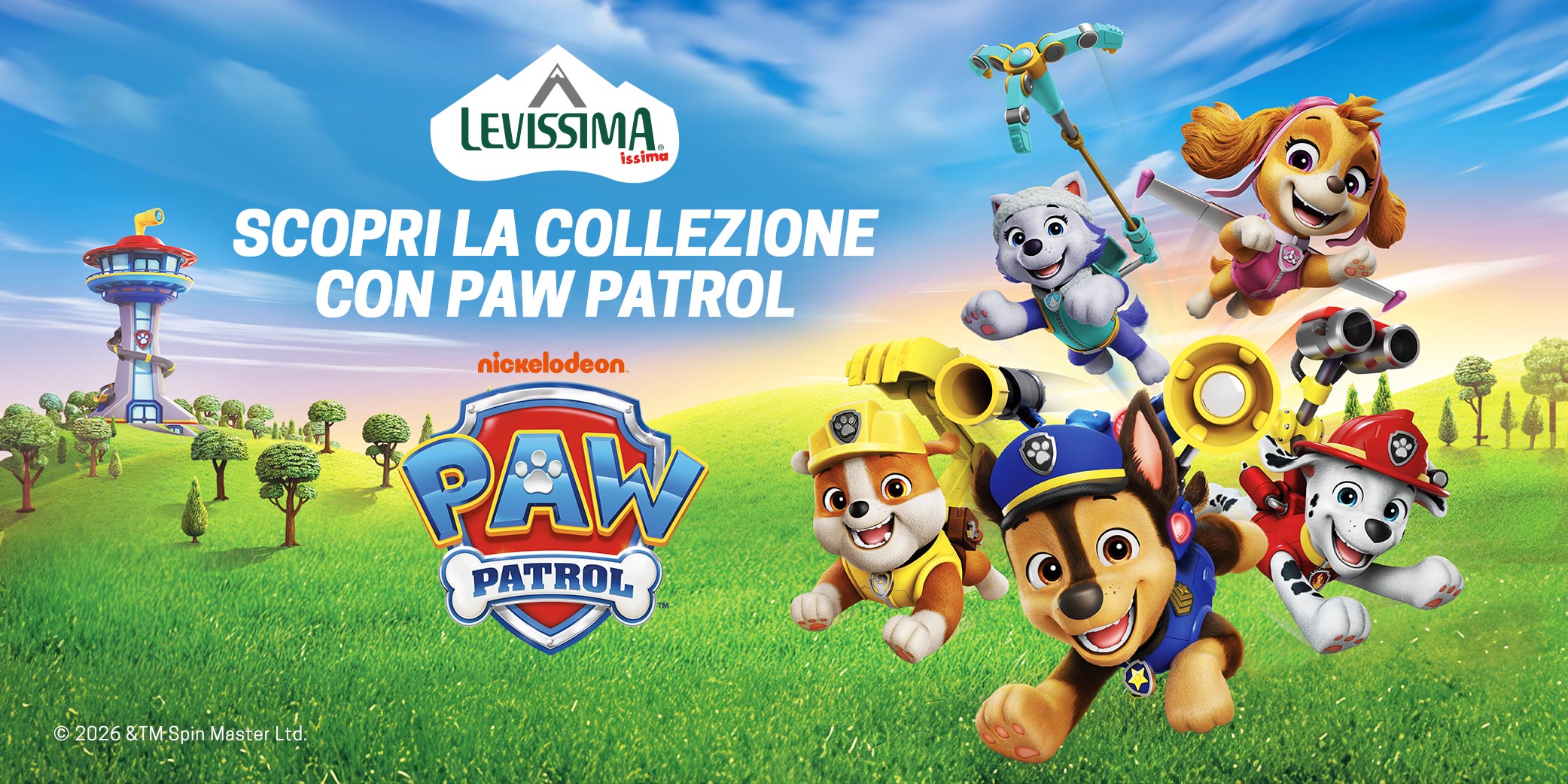 Promo Levissima Paw Patrol