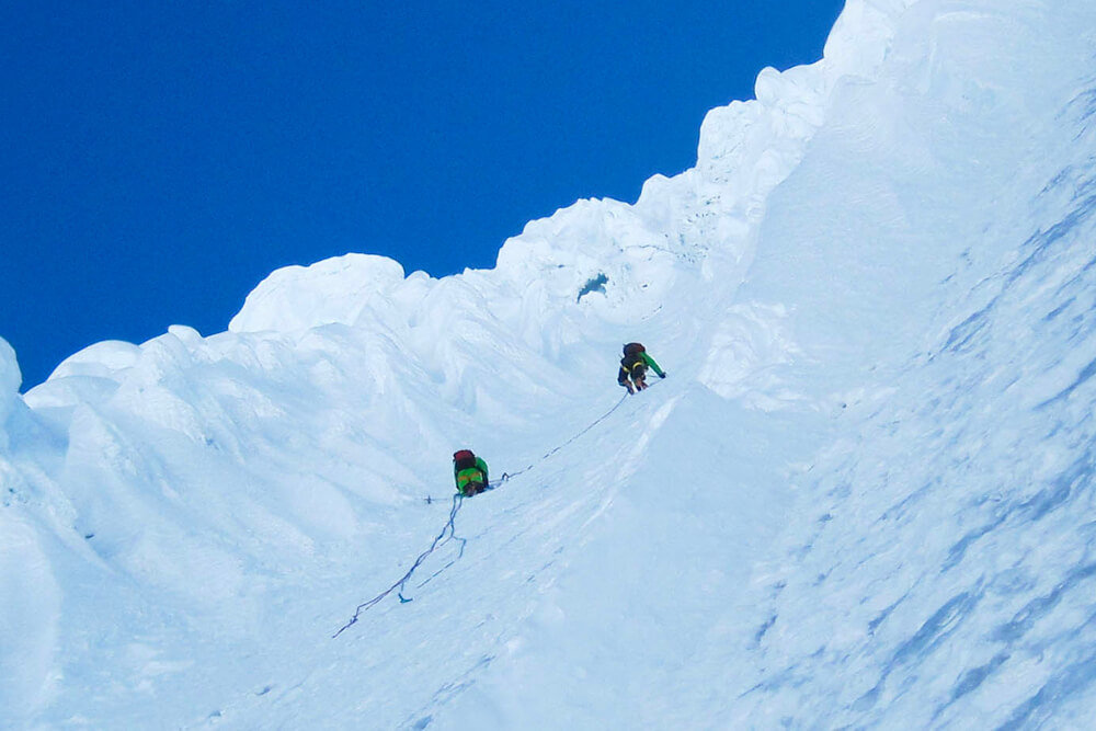 L'arrampicata su ghiaccio secondo Giorgio Passino