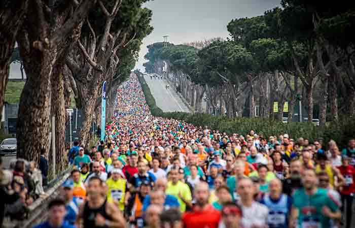 Levissima è l'acqua ufficiale della maratona Roma-Ostia