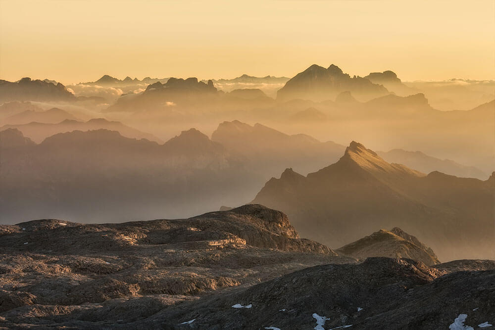 Gli elementi principali per fotografare la montagna secondo il fotografo Geremetta