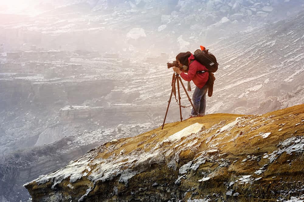 Come realizzare foto di paesaggi equilibrate