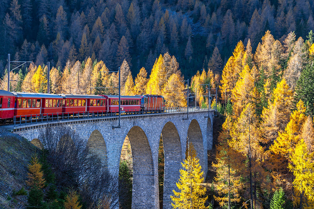 Il treno del foliage per vedere i colori dell'autunno