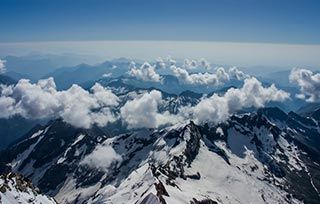 Raggiungere il rifugio più alto d'Europa