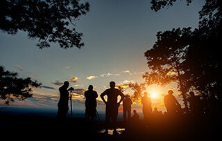 Outdoor Festival in montagna