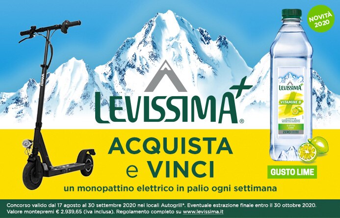 Levissima e Autogrill