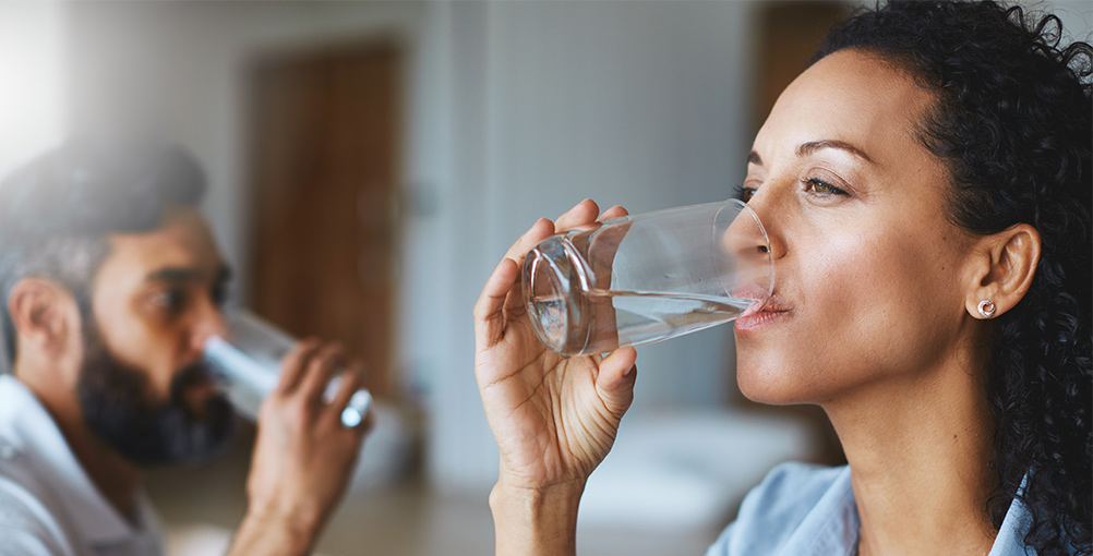 Consigli di salute e benessere, idratazione