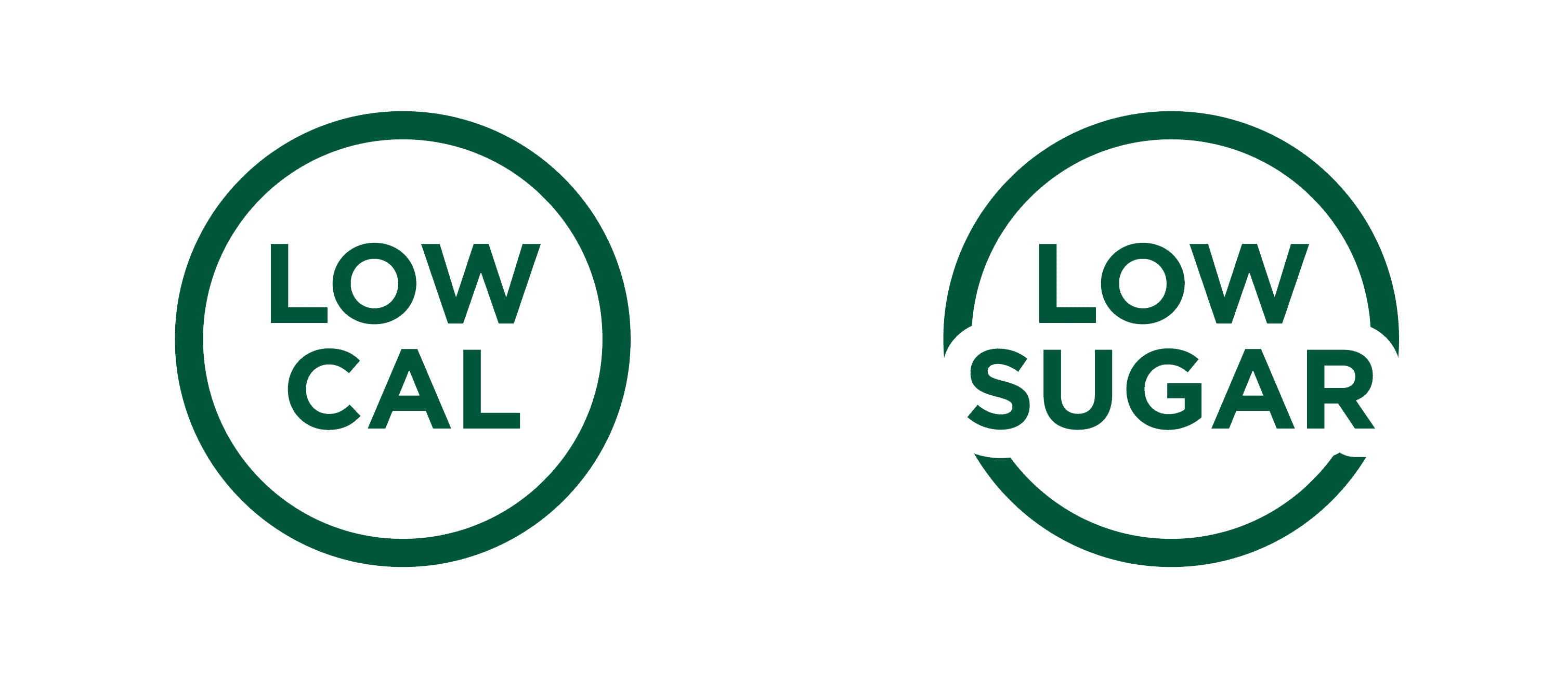LOW CAL, LOW SUGAR