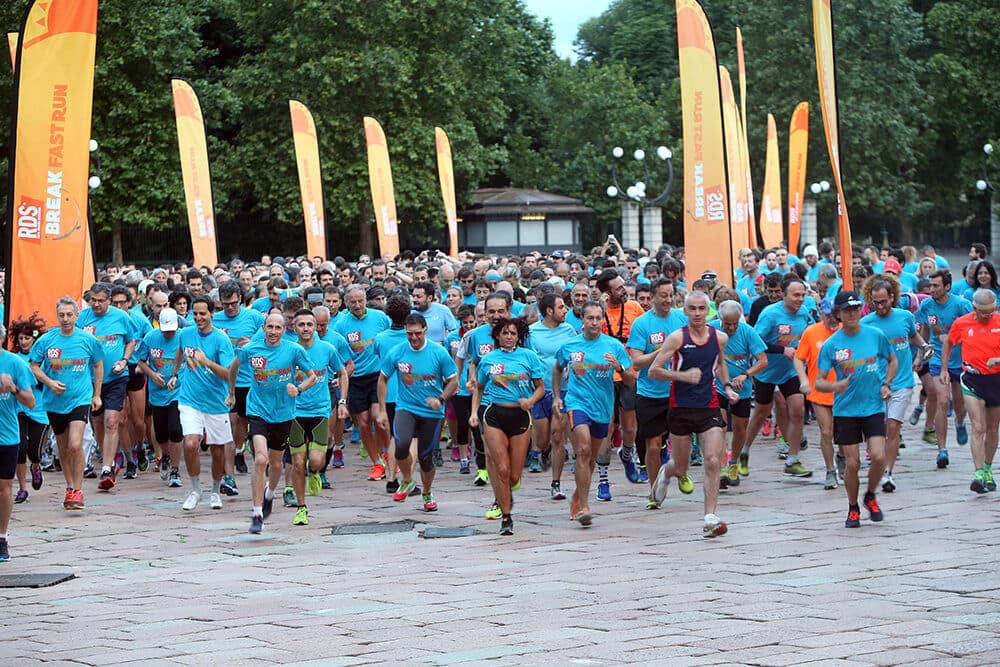 RDS Breakfast run, la corsa degli Everyday Climbers sponsorizzata da Levissima