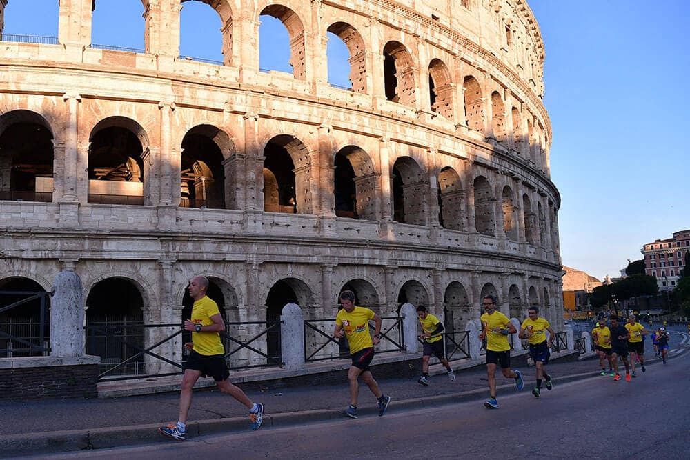 la seconda tappa della RDS Breakfast Run è stata a Roma